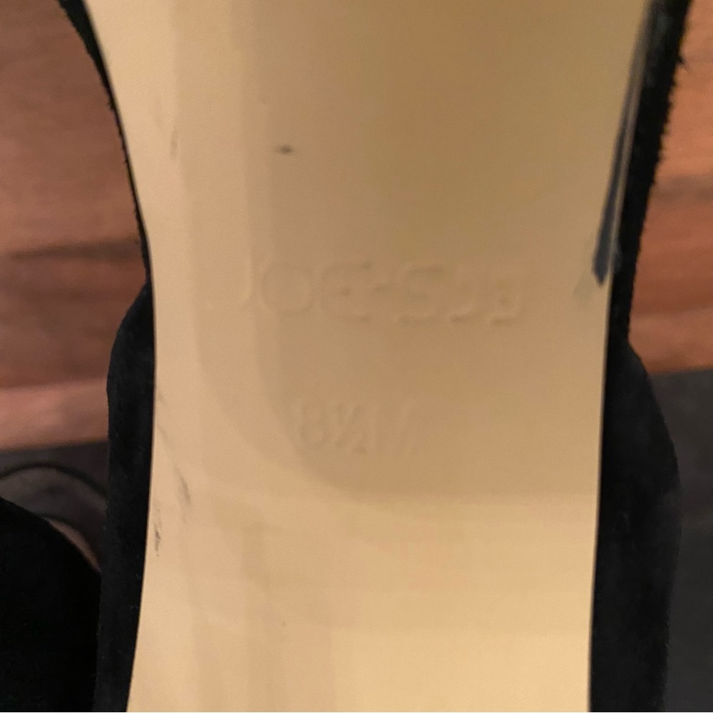 Joe’s Jeans LANEY ankle wrap in Black with pointed toe - Picture 8 of 14